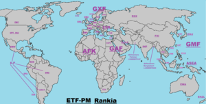 La Conquista del Mundo: Mapa Mundial de ETF´s